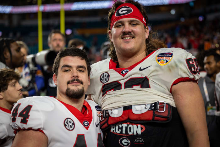 Tate Ratledge and Cade Brock